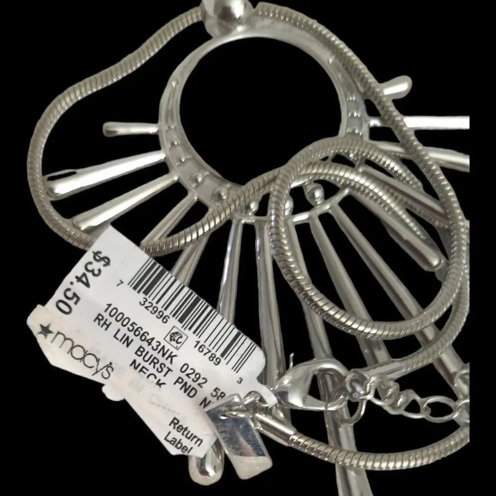 I.N.C. Silver-tone Necklace - Picture 3 of 5
